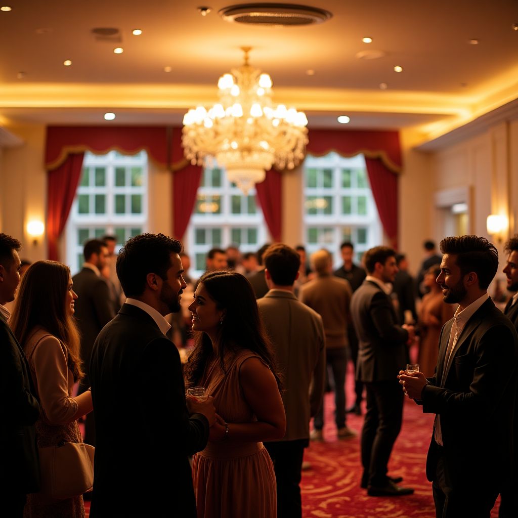 Evento de networking en la escuela