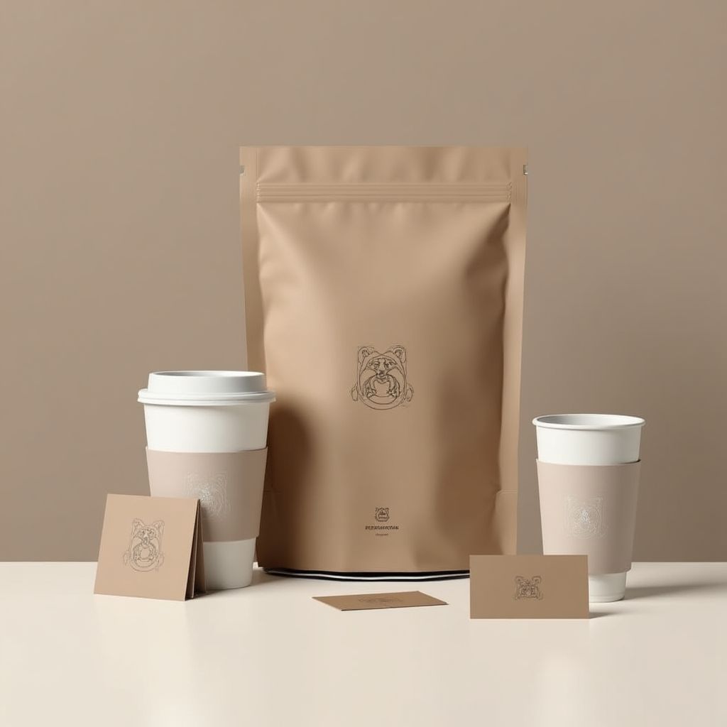 Diseño de branding para una cafetería