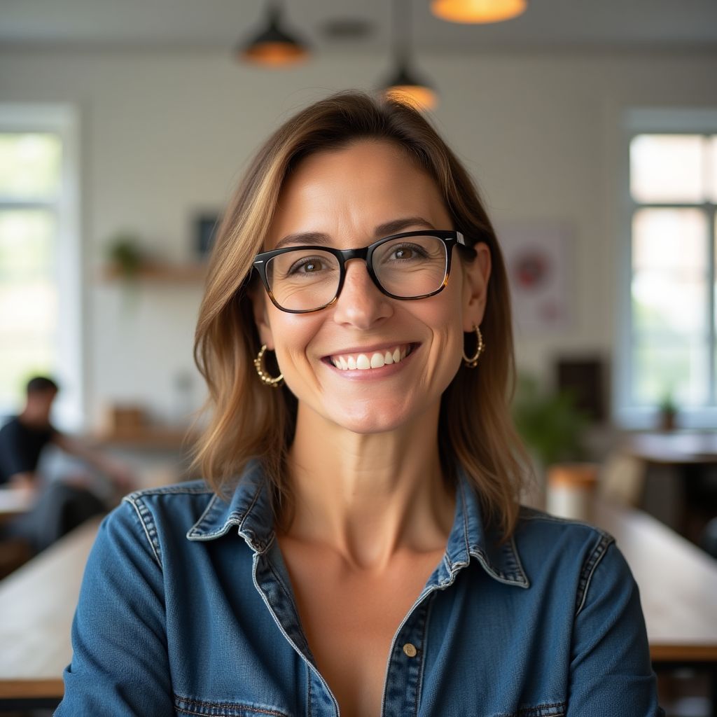 Retrato de Elena Vega, Fundadora